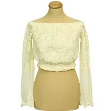 River Island horgolt csipke blúz
