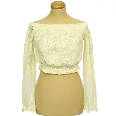 River Island horgolt csipke blúz