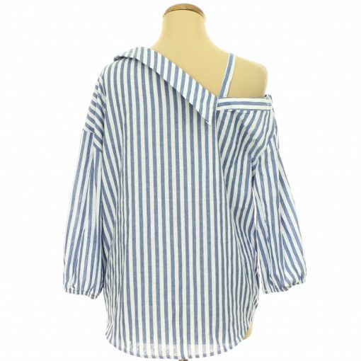 Shein csíkos aszimmetrikus ing