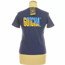 Gotcha sötétkék pamut póló
