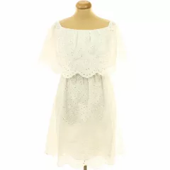 Emery Rose azsúrozott fehér ruha