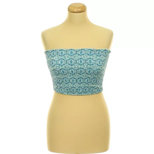 Shein gumírozott top