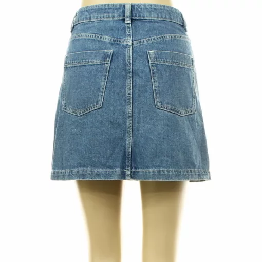 H&M kék farmer miniszoknya
