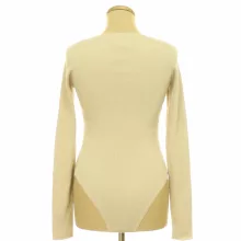 Asos barna bordáskötött body