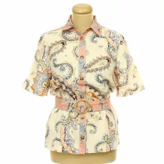 River Island mintás lenkeverék ing