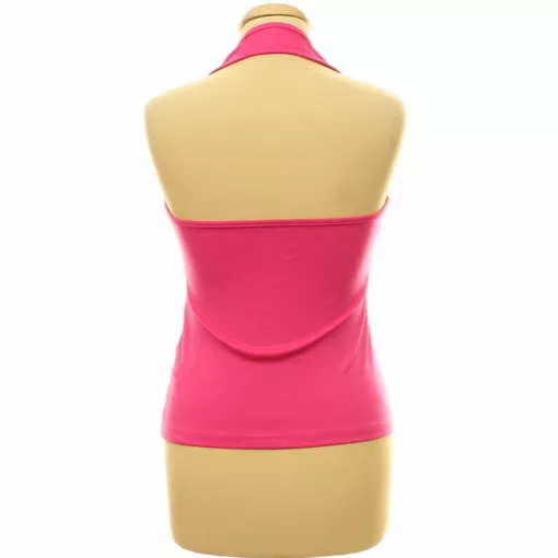 Pink nyakpántos felső