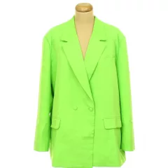 Missguided neonzöld blézer