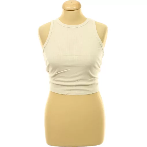 Shein ráncolt bézs trikó