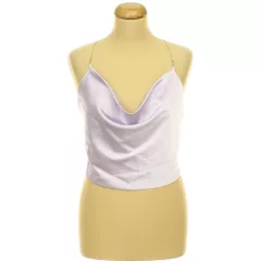 Shein strasszköves szatén top