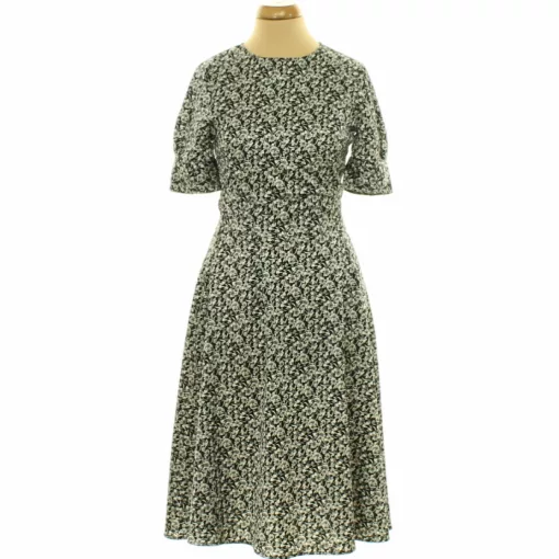 H&M virágmintás szatén ruha