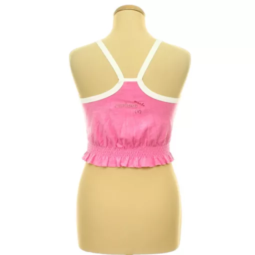 La Perla Malizia rózsaszín frottír top