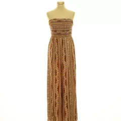 Shein mintás nyitott szárú overál