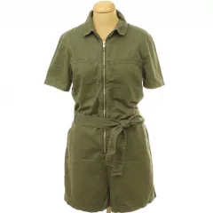 F&F khakizöld farmer overál
