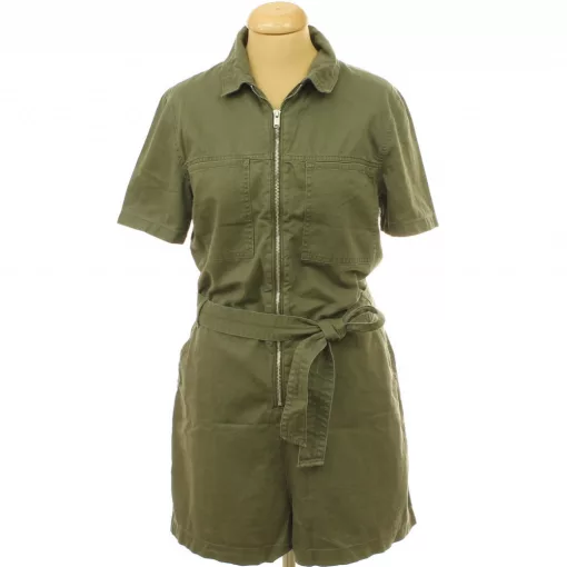 F&F khakizöld farmer overál