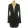 Halston csavart fekete ruha