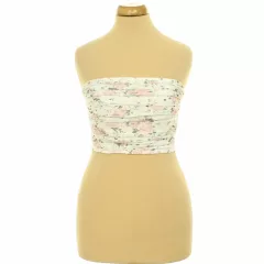 Shein virágmintás necc top