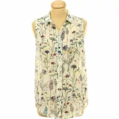 H&M virágmintás muszlin ing