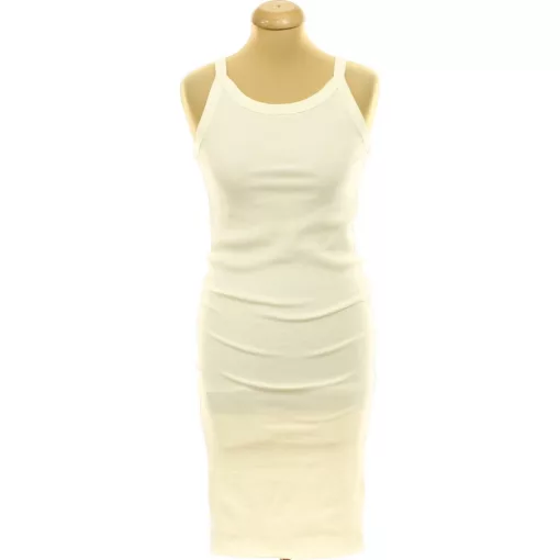 H&M krémszínű trikóruha