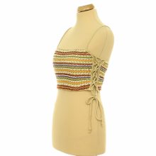 Pull&Bear csíkos horgolt top