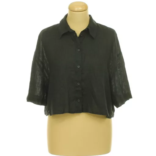H&M fekete len ing