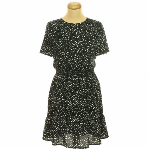 New Look pöttyös fekete ruha