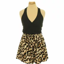 Shein leopárdmintás overál