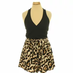 Shein leopárdmintás overál