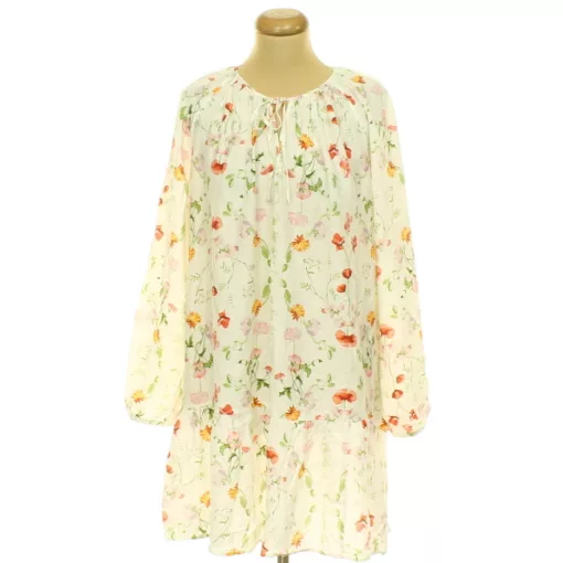 H&M virágmintás viszkóz ruha