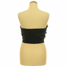 Zara tüllfodros szatén top