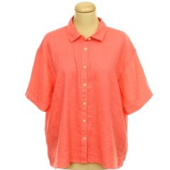 Lands' End korall színű len ing