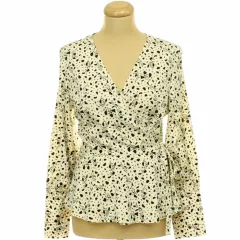 Vero Moda mintás átlapolt blúz
