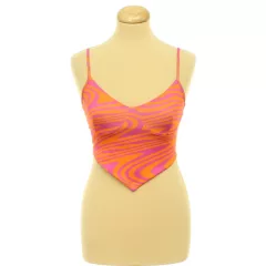 Fishbone mintás top