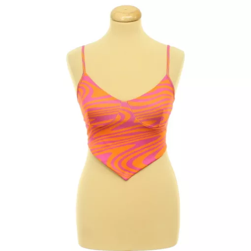 Fishbone mintás top