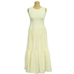 Rich&Royal krémszínű pamut ruha