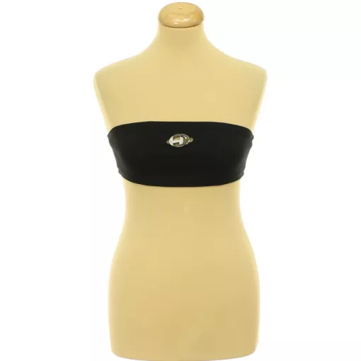 Shein strasszköves fekete top