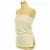 Stradivarius ráncolt bézs top