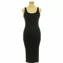H&M bordázott trikóruha