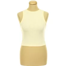 Bershka krémszínű top