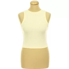 Bershka krémszínű top