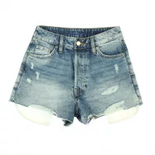 H&M szaggatott farmer short