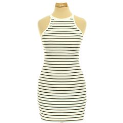 Shein csíkos miniruha