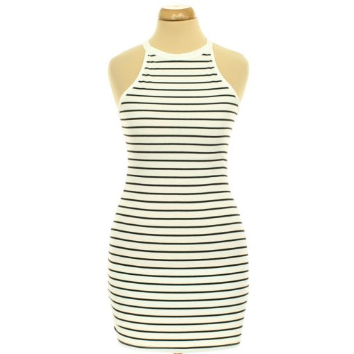 Shein csíkos miniruha