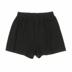 Bordázott fekete rövidnadrág