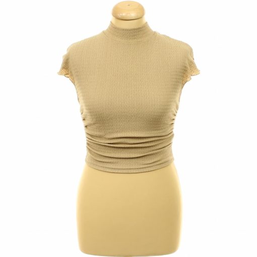 Shein ráncolt barna felső