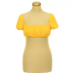 Divided sárga top