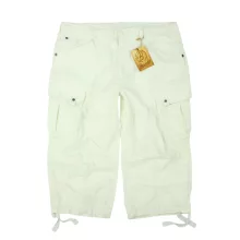 Brandit fehér cargo térdnadrág