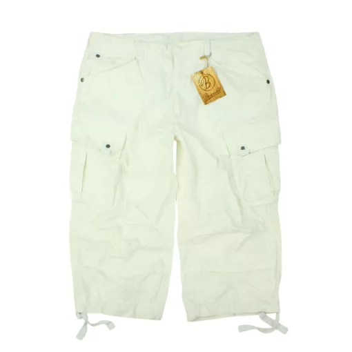 Brandit fehér cargo térdnadrág