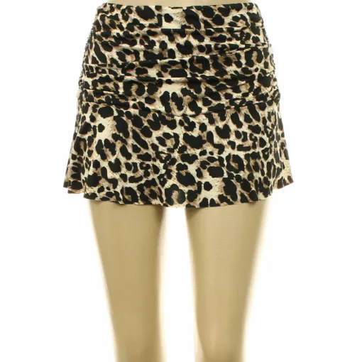 Shein leopárdmintás miniszoknya