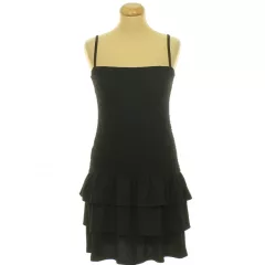 Primark darázsolt fekete ruha