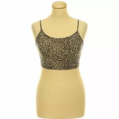 Shein leopárdmintás top